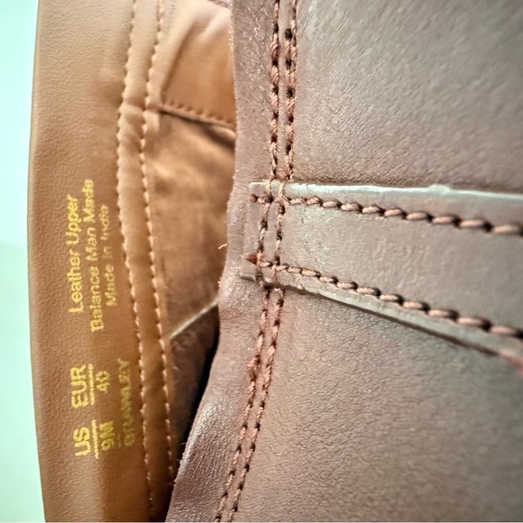 NEW SAM EDELMAN Brawley Brown Leather Booties Size 9 - Picture 9 of 9